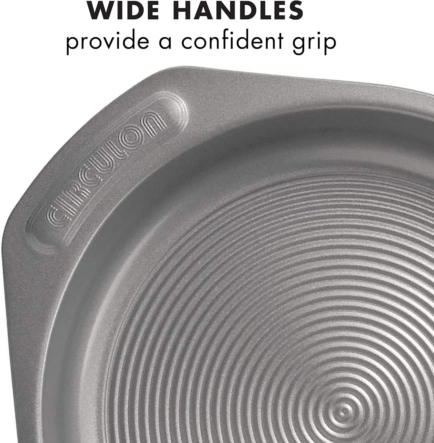 Circulon Total Nonstick Bakeware Set with Nonstick Bread Pan, Cookie Sheet, Baking Pan, Baking Sheet, Cake Pan and Muffin/Cupcake Pan - 10 Piece, Gray: Kitchen & Dining