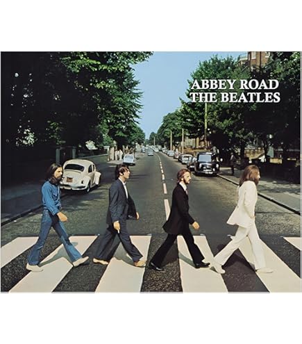 Amazon.com: The Beatles Abbey Road Lamina Framed Poster - 35.75 x