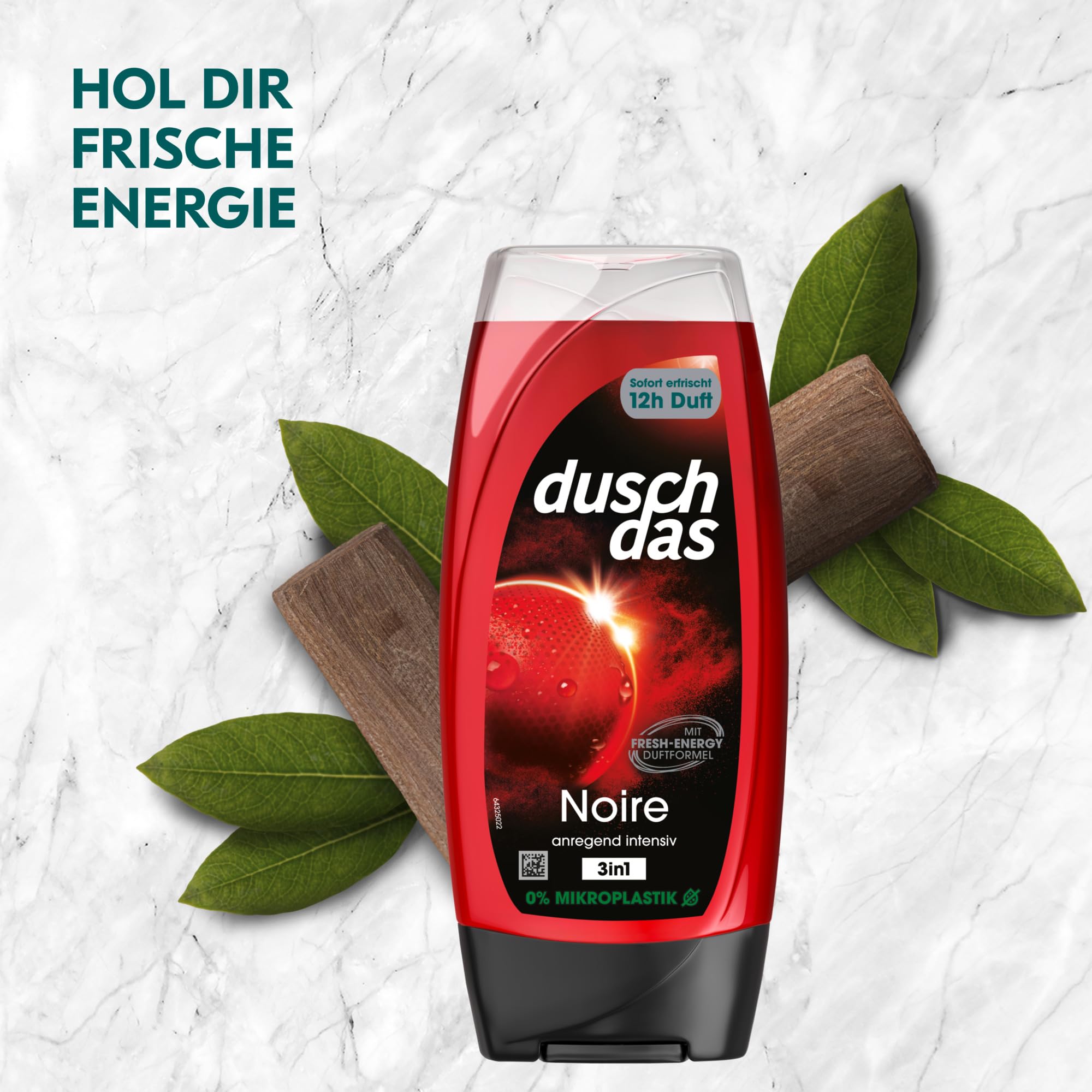 Duschdas Duschgel Noire 6x225 ml 5