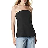 The Drop womens Stowe Woven Strapless Tunic