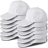 Shyyween Kids Baseball Caps Youth Adjustable Plain Baseball Hats Cotton Blank Hats Bulk for Girls Boys Sport Team