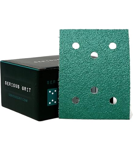 Serious Grit Sanding Sheet Assortment - 50 Pack Box