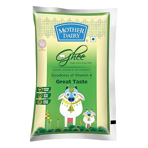 Mother Dairy Cow Ghee, 1L