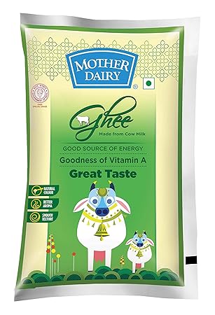 Mother Dairy Cow Ghee, 1L
