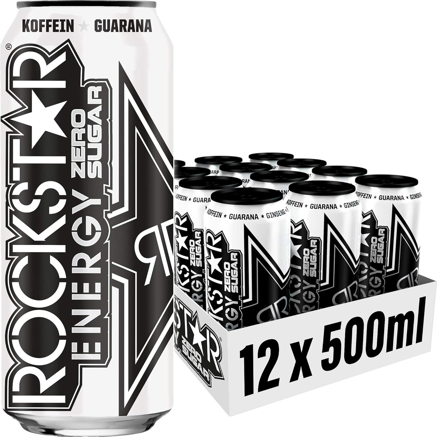 Rockstar Energy Drink Original Zero - Zuckerfreies - 