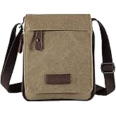 Sechunk Vintage Canvas Messenger Cross body bag Shoulder bag