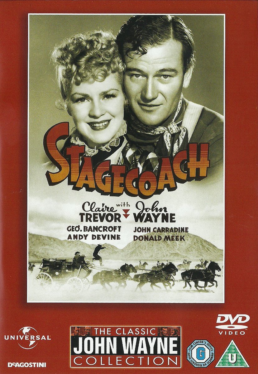 Stagecoach 1939 The Classic John Wayne Collection | Desertcart Seychelles, image size:828x1200