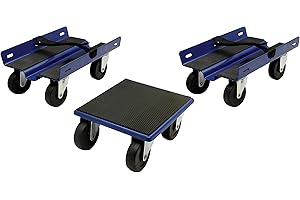 Extreme Max 5800.2012 Economy Snowmobile Dolly System - Blue