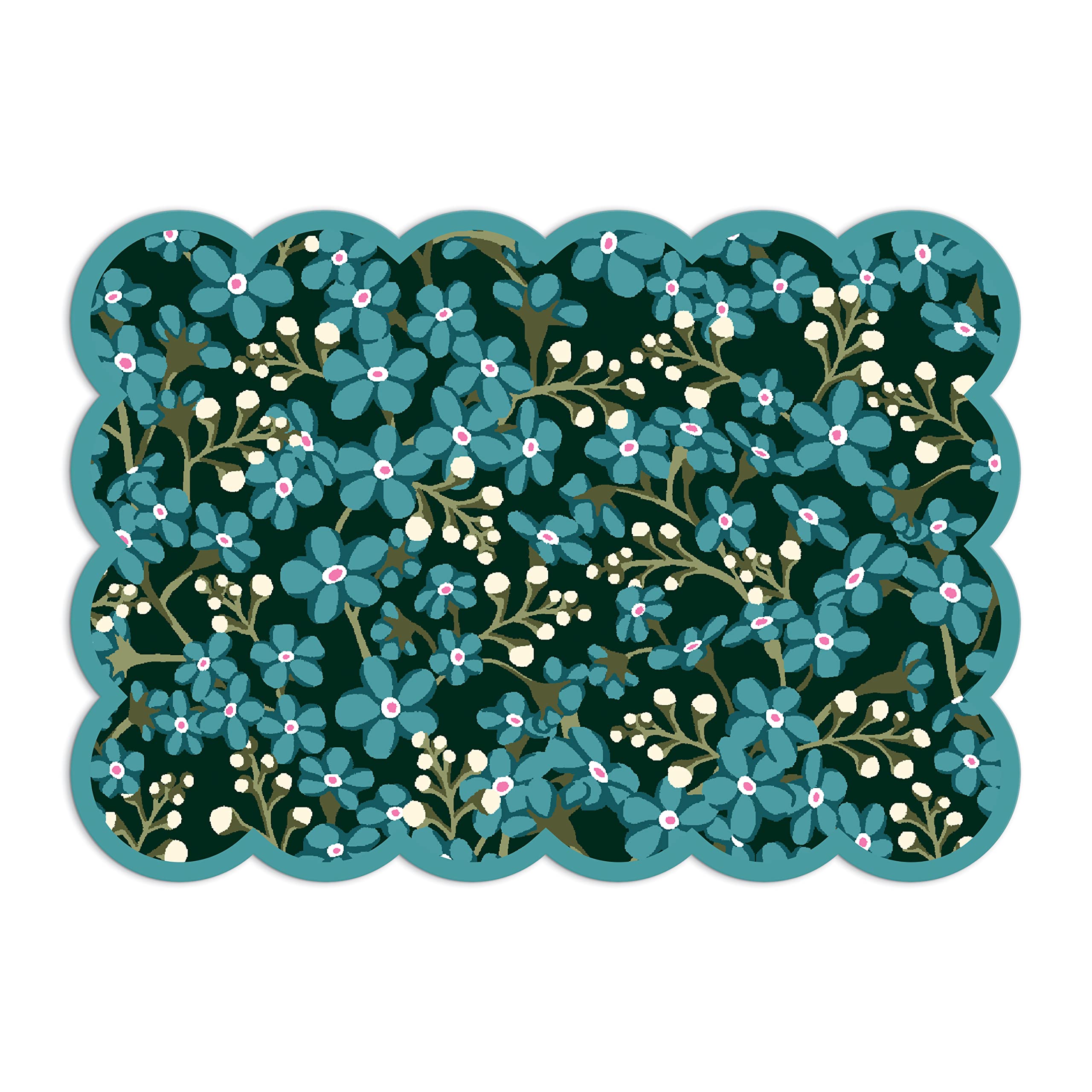 Galison Liberty Scalloped Shaped Notecard Set