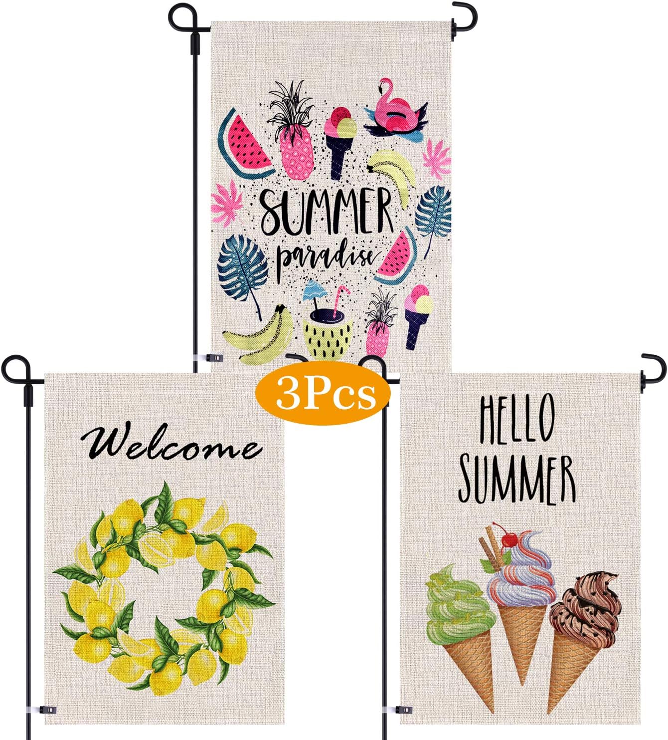 Best Garden Flags Burlap Summer