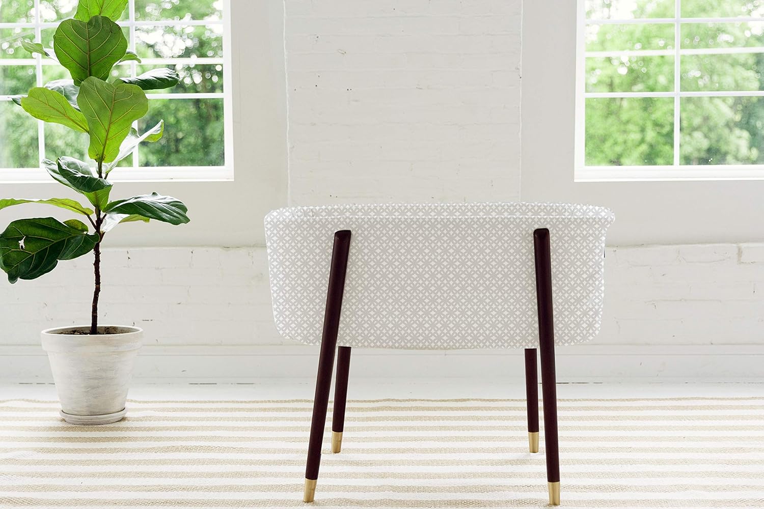 bliss sova bassinet in london grey