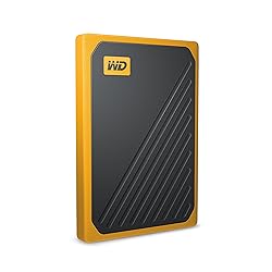 WD 2TB My Passport Go SSD Amber Portable External