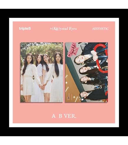 Amazon.com: tripleS +(KR) ystal Eyes AESTHETIC 1st Mini Album CD+