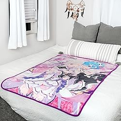 Re:Zero Plush Throw Blanket | Super Soft Fleece