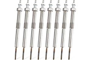 8PCS Diesel Glow Plugs 9G Replace 12639701 97364968 Compatible with Chevy GMC Duramax 6.6 Diesel for 2006-2016 Silverado, Sav