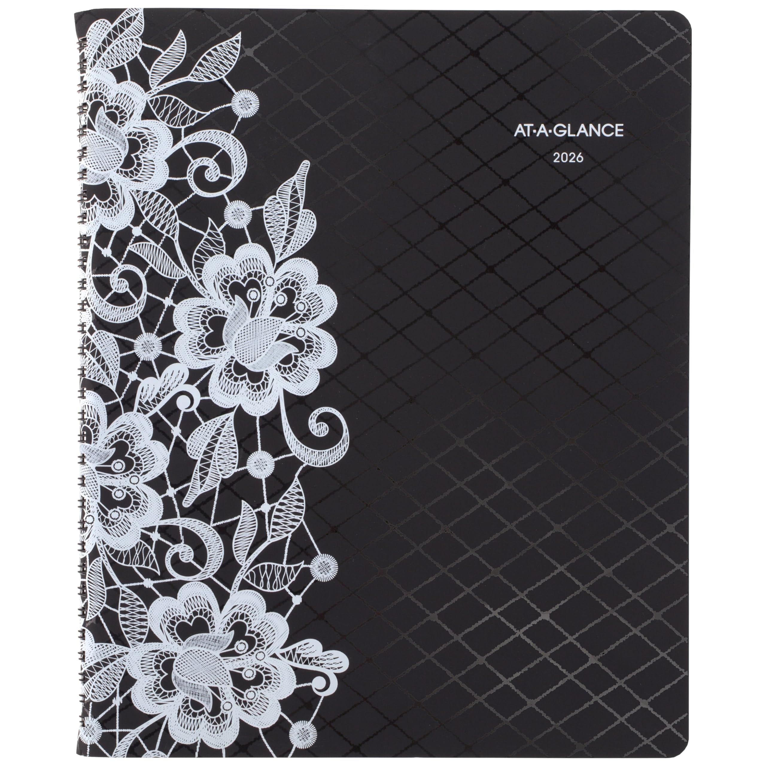 Photo 1 of AT-A-GLANCE 2026 Appointment Book Planner, Weekly & Monthly, 8.5" x 11", Large, Hourly, Lacey (541-905-26)