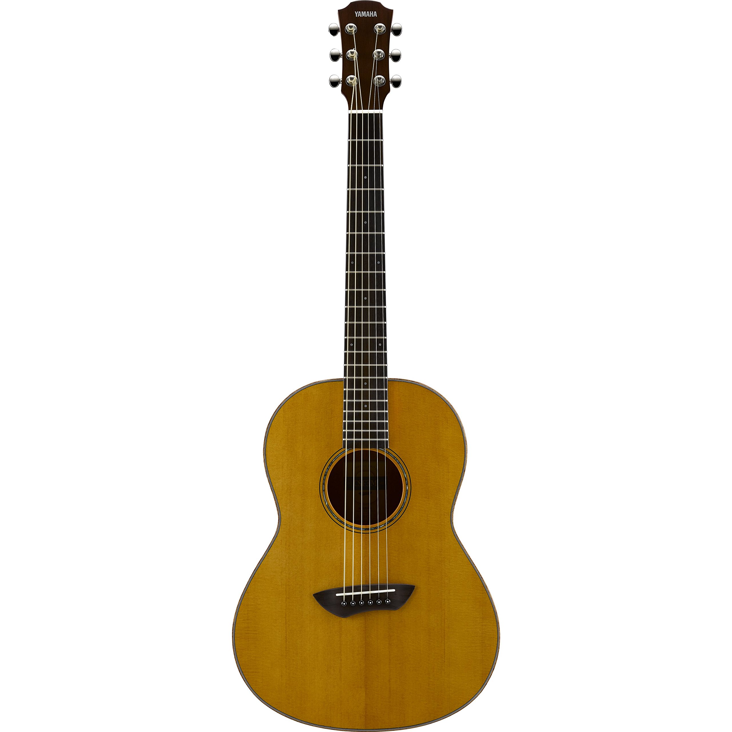 Yamaha CSF3M Western Guitar - Compact, Practical and Elegant, Acoustic Guitar with a Rich Sound, Whether You’re on the Move or in the Studio, Includes Padded Gigbag, in Vintage Natural Colour, ¾ size