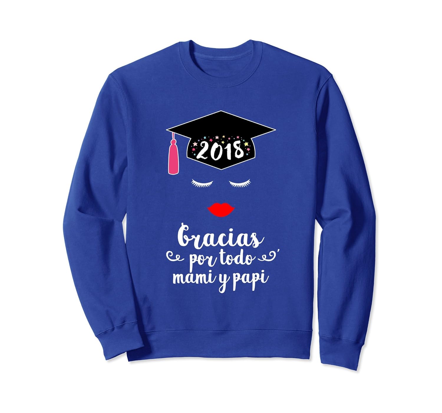 Latina Student Thank You Parents Graduation Gift Sweatshirt-anz