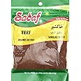 Sadaf Teff Grain - Khak Shir - Whole Teff Grain for Cooking - Middle Eastern Cuisine - Kosher - 4 Oz Resealable Bag