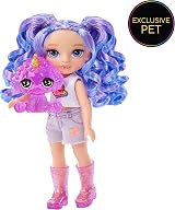 Rainbow High Amethyst Willow Littles Doll 14 cm Purple with Pet Dog view 5