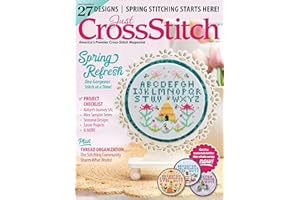 Just CrossStitch - 27 Designs Spring Stitching Starts Here, Projects Checklist, Nature's Journey SAL, Mini Sampler Series: Se
