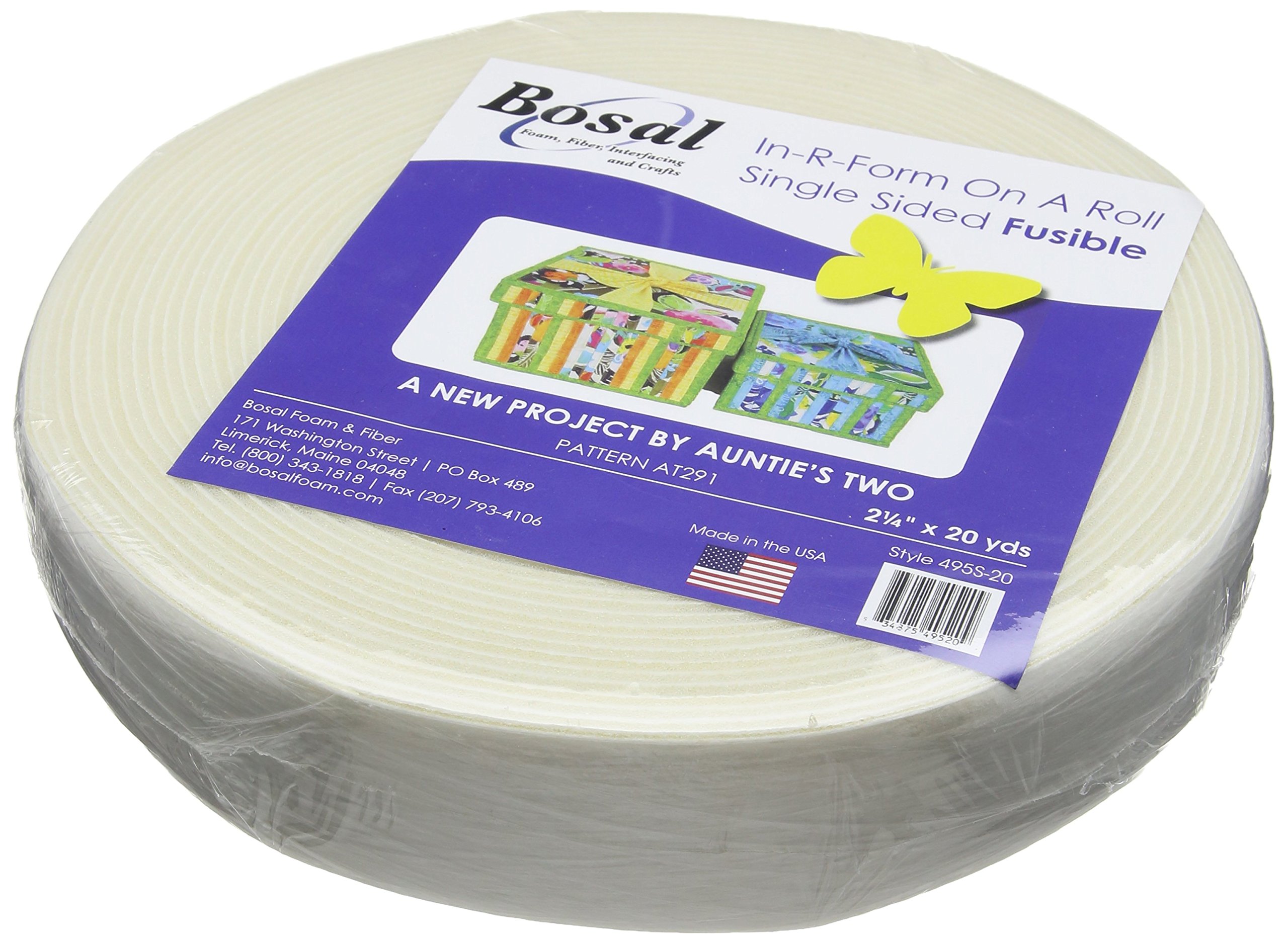 Bosal In- R-Form Unique Fusible Foam Stabilizer-2.25 inch x 20yd