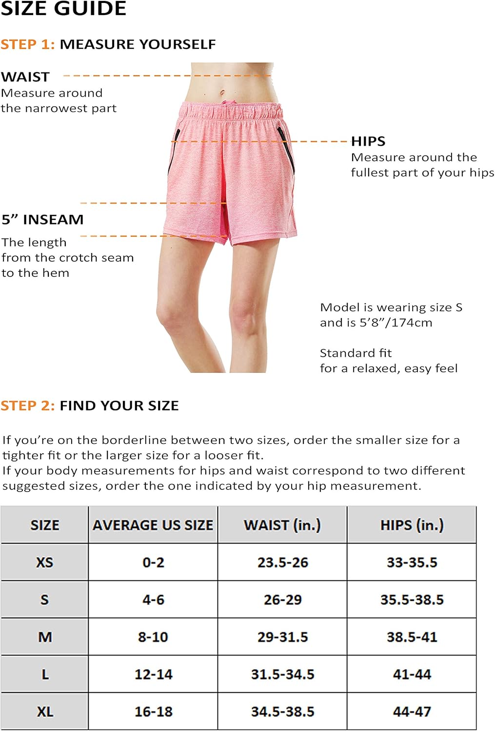 Liberty Imports Pack of 5 Women's Quick Dry Heather Yoga Training Shorts with Zipper Pockets at  Women’s Clothing store