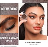 Oulac Matte Eye Shadow Brown Suede 06g Vegan Waterproof Primer view 2