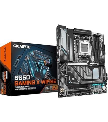 Amazon.com: GIGABYTE B850 GAMING X WIFI6E Motherboard - AMD Ryzen