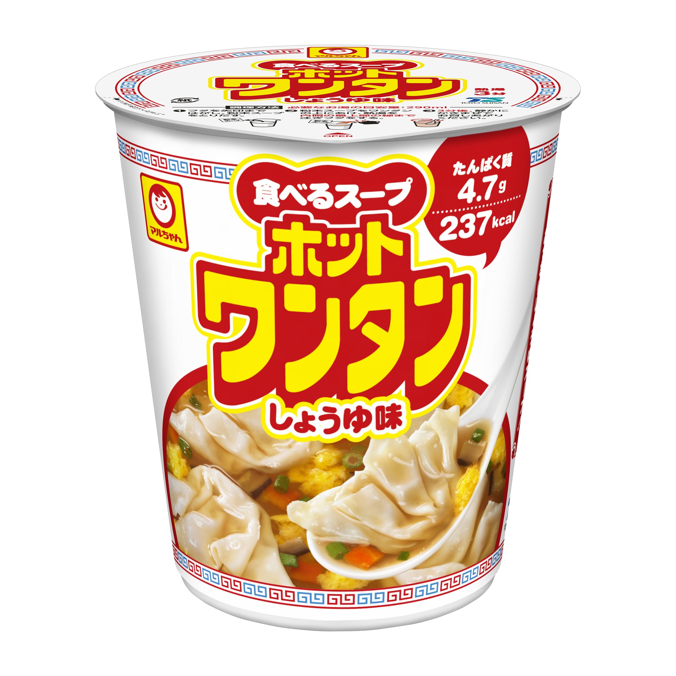 ホットワンタン しょうゆ味 46g×12個商品画像