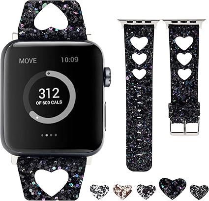 glitter iwatch band