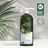 Avalon Organics Scalp Treatment Tea Tree Shampoo 32oz Soft Hair Well-Being view 7