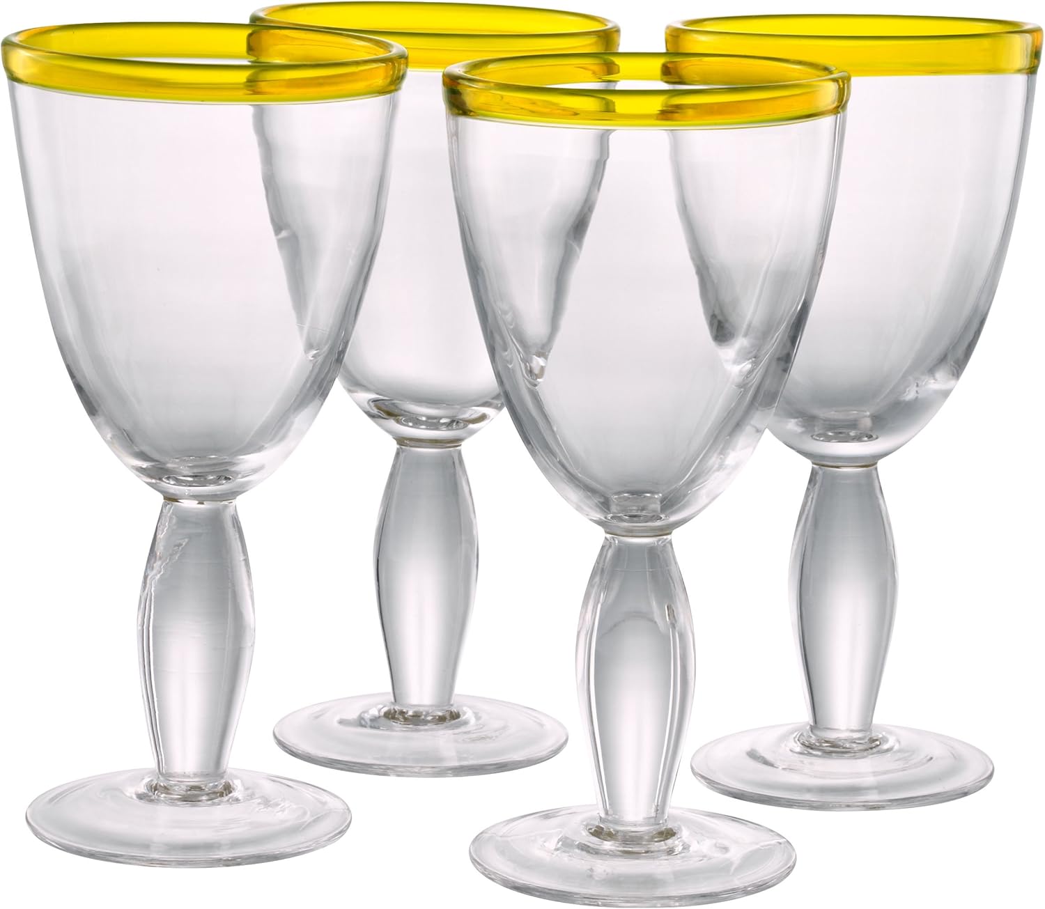Festival Goblet (Set of 4) Color Sunflower Mixed