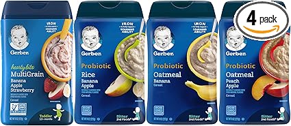 gerber probiotic oatmeal banana