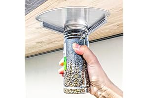 GOLDTREE Latest Stainless Steel Jar Openers for Seniors, Under Cabinet Jar Opener Tool for Weak Hands, Under Counter Jar Lid 