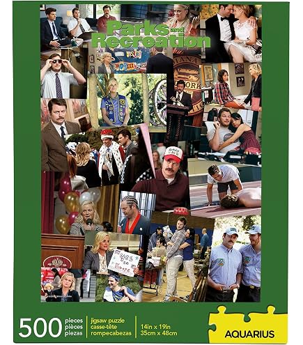 AQUARIUS Schitt's Creek 1000 Piece Jigsaw Puzzle - Collage, Officially Licensed, 28x22 Inches