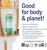 Dr. Bronner's Almond Organic Castile Liquid Soap 473ml - 18 in 1 view 4