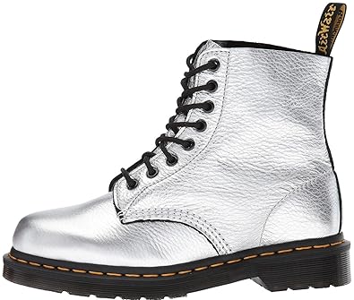 dr martens pascal silver