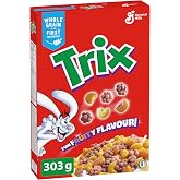 General Mills, Trix Fruity Shapes Cereal, 303g/10.7oz., {Imported from Canada}