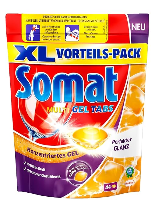 Somat Multi Gel Tabs XL, 1er Pack (1 x 44 Stück)