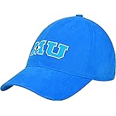 Disney Pixar Monsters Inc Monsters University Baseball Cap, Adjustable Dad Hat, Blue