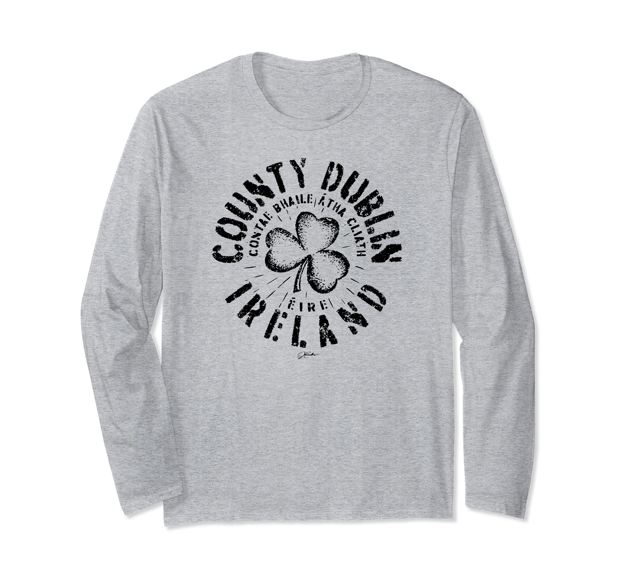 JCombs: County Dublin, Ireland Long Sleeve T-Shirt