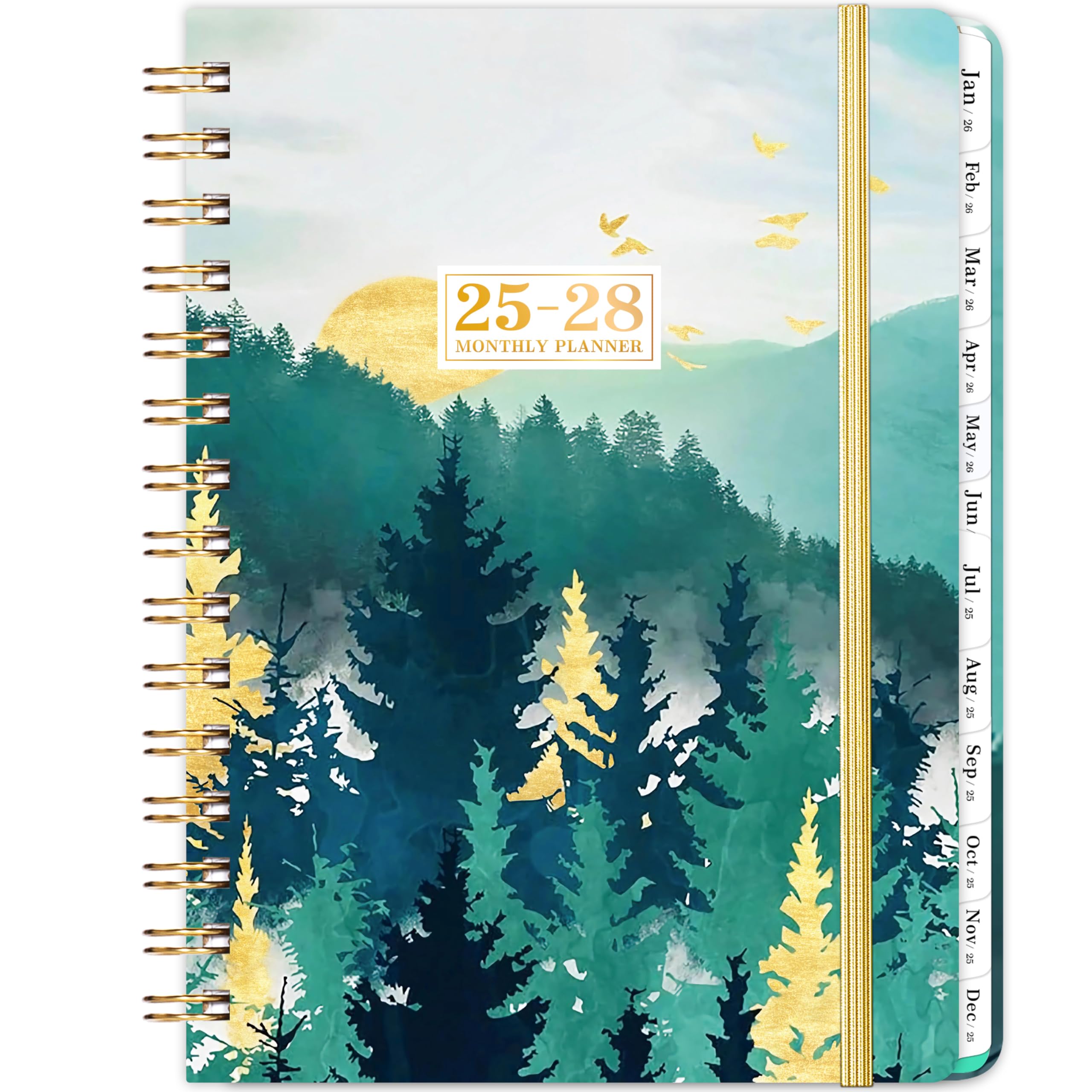 Photo 1 of 2025-2028 Monthly Planner/Calendar - 3 Year Planner, JUL 2025 - JUN 2028, 8.4" x 6.3", 36 Months Calendar With Monthly Tabs, For long-term planning