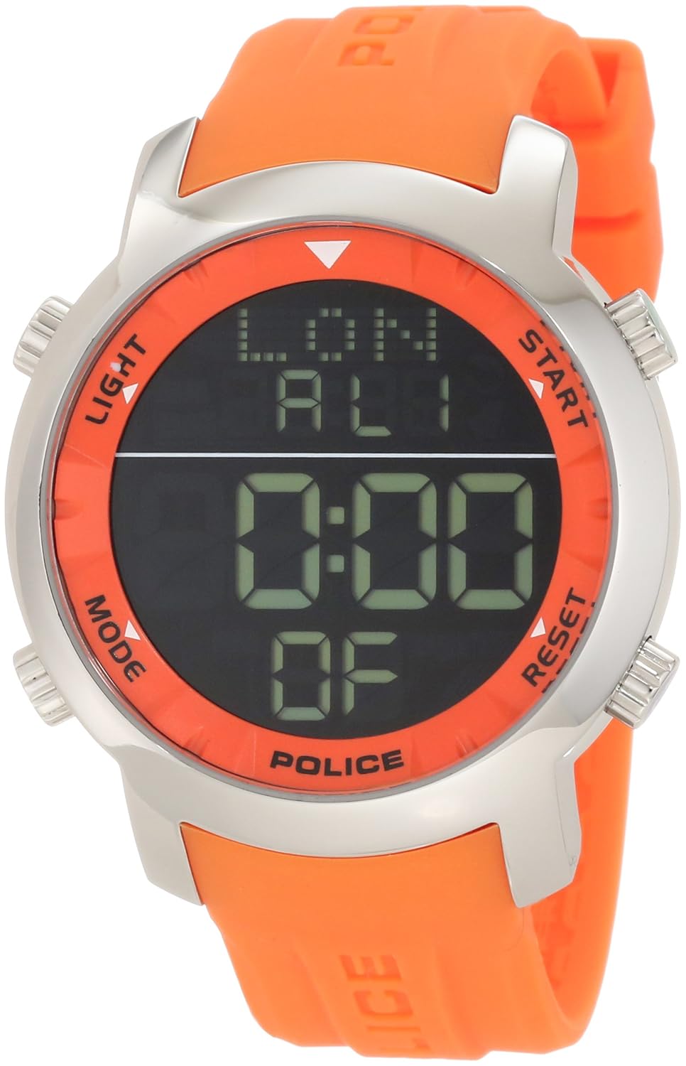Buy Police Digital Black Dial Men's Watch PL12898JS/02I at Amazon.in