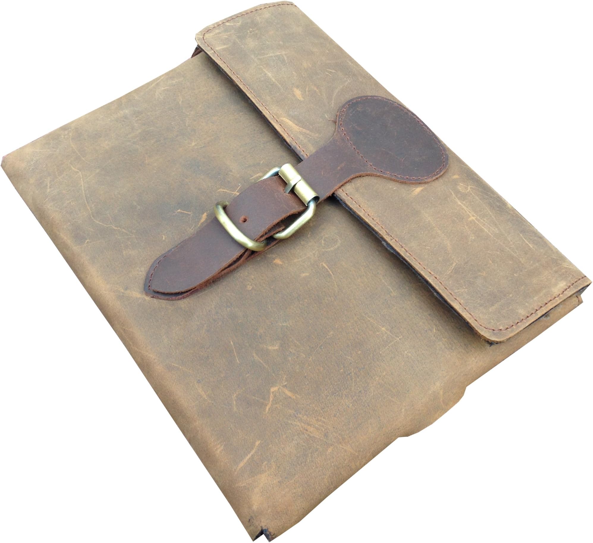 Apple iPad 2 & 3 Full Leather Tablet Case Lamb Wool Lined