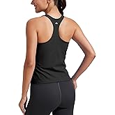 Pioneer Camp Workout Tank Tops for Women with Build-in Bra Racerback Sleeveless Gym Tennis Pickleball