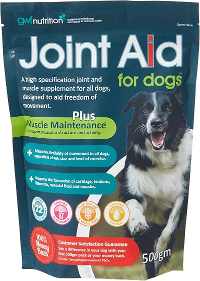 GWF Nutrition Joint Aid For Dogs 500g Hip Joint Supplement All Ages