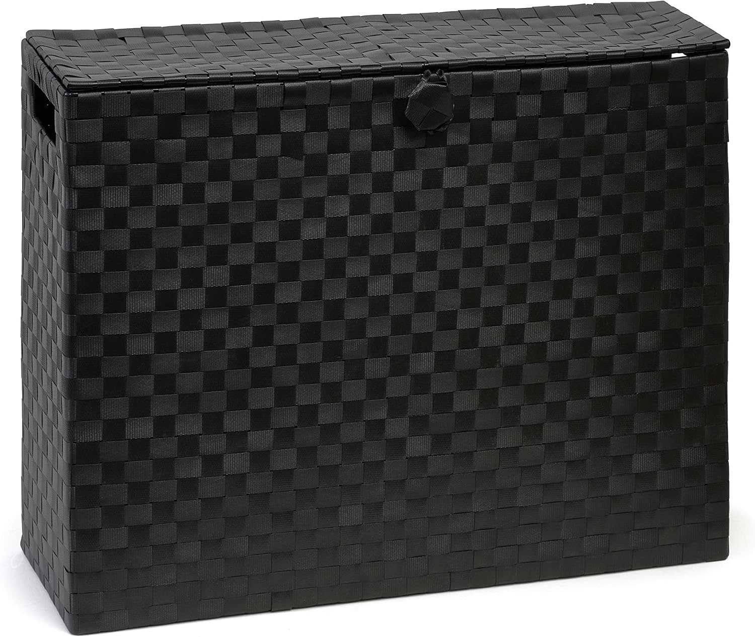 Toilet Roll Holder Free Standing Bathroom Multipurpose Storage Unit Polypropylene Woven on Metal frame