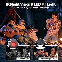 5K Video Camera Camcorder 56MP Wifi IR Night Vision