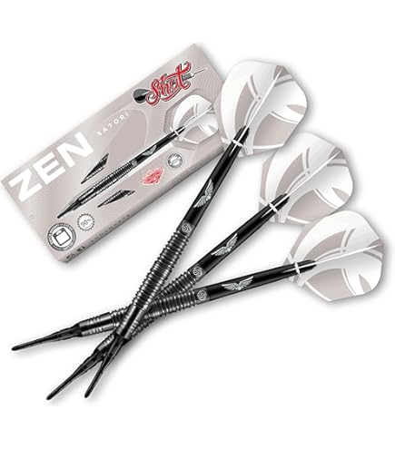 Amazon.com : Shot Darts Soft Tip, Zen Kyudo (18g / 20g), 90